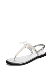 Pearl Bow - Classic Silver