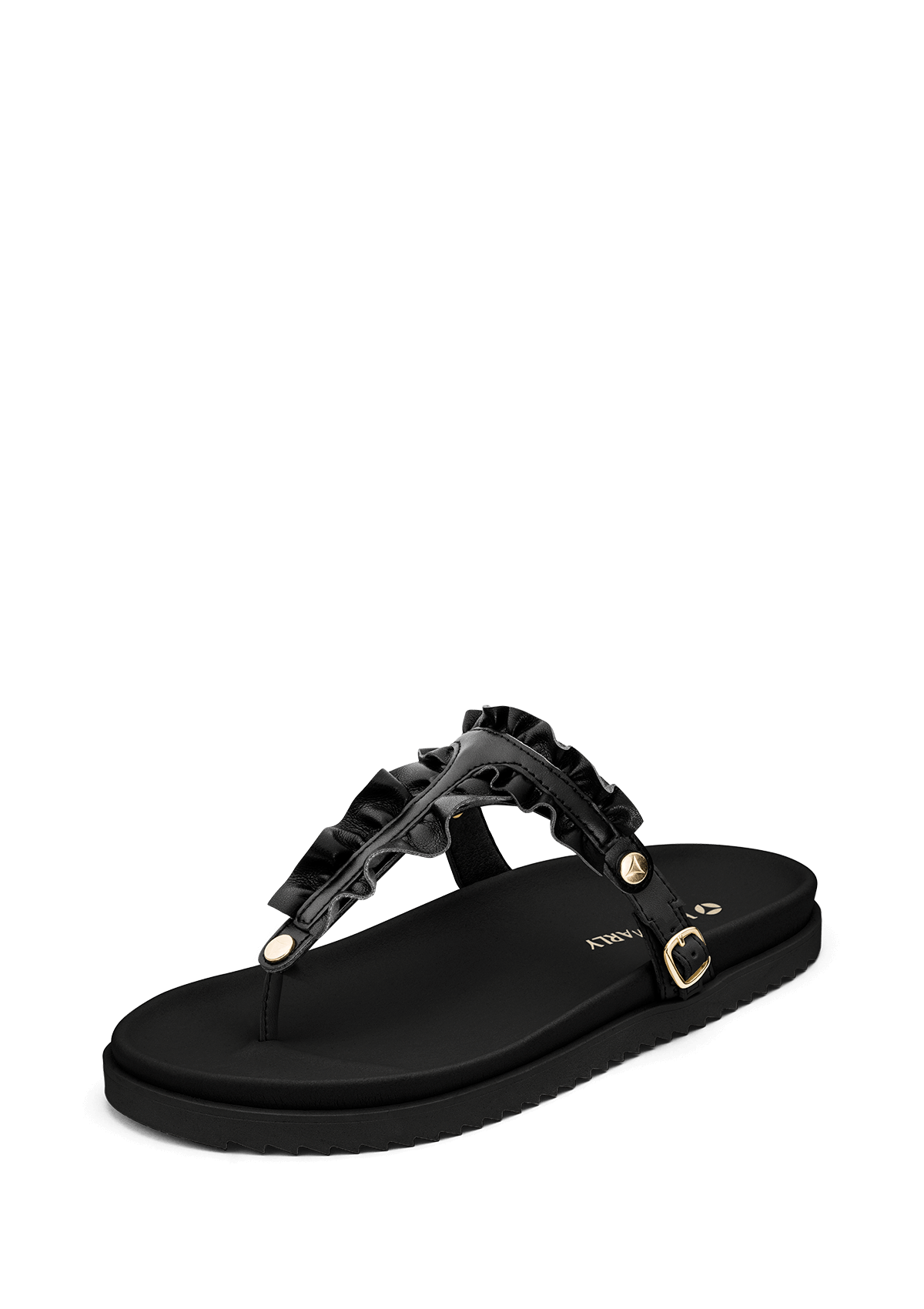 Wavy Wonder  - Casual Clean Black