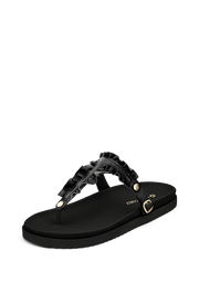 Wavy Wonder  - Casual Clean Black