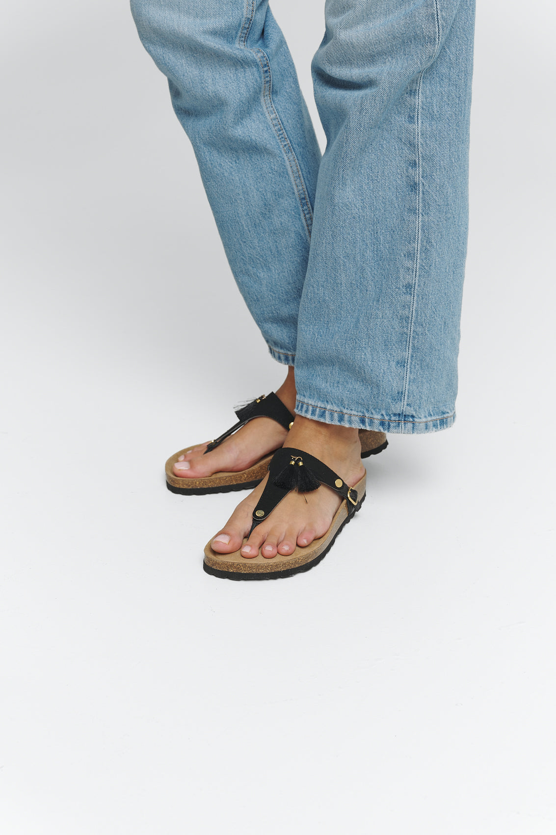 Pom de Paris - Casual Cork Black