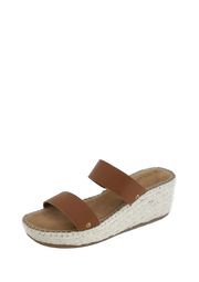 Wedge Bast Mid Cognac