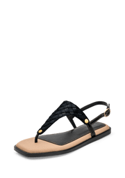 Urban Twist - Chic Canvas Sand-Black