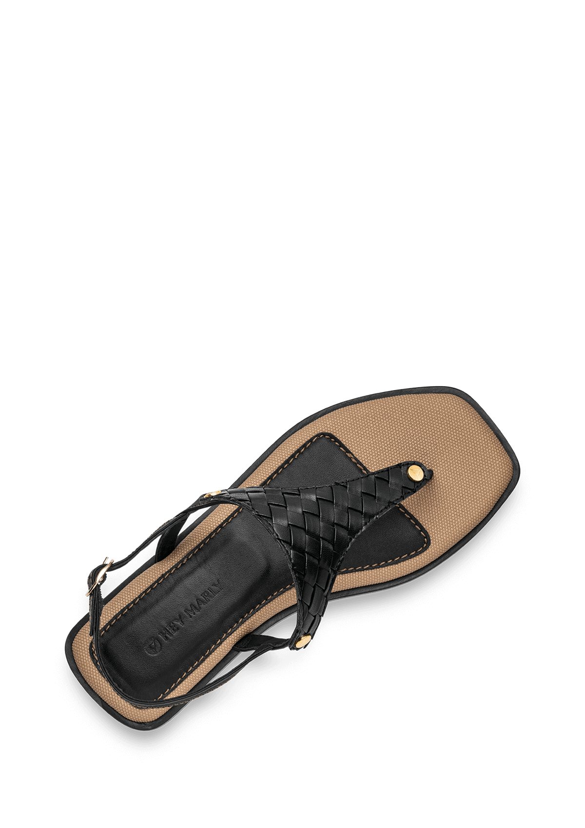 Urban Twist - Chic Canvas Sand-Black