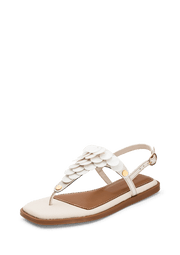Shiny Plate - Chic Canvas Crema-Cognac