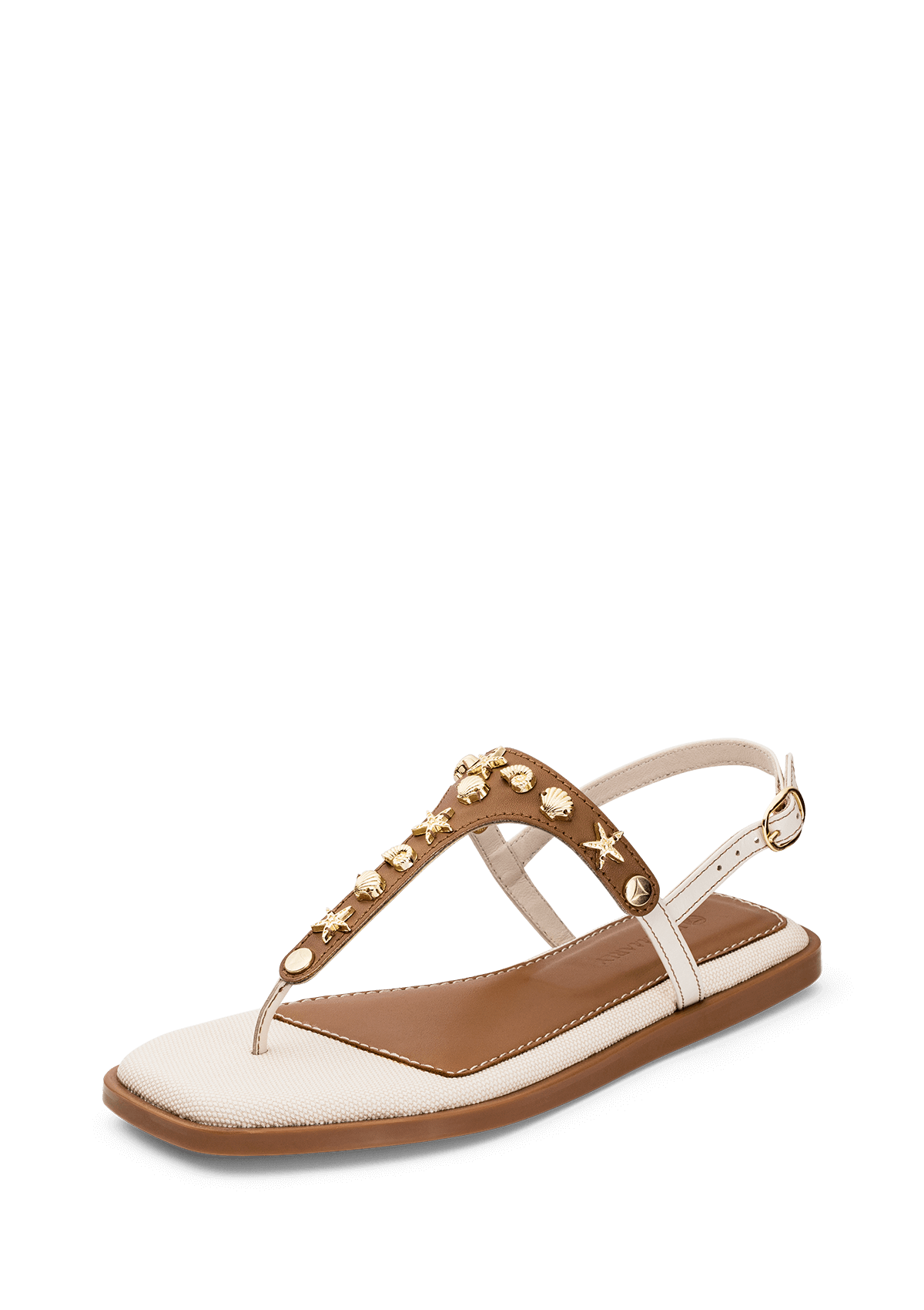 Coastal Star - Chic Canvas Crema-Cognac