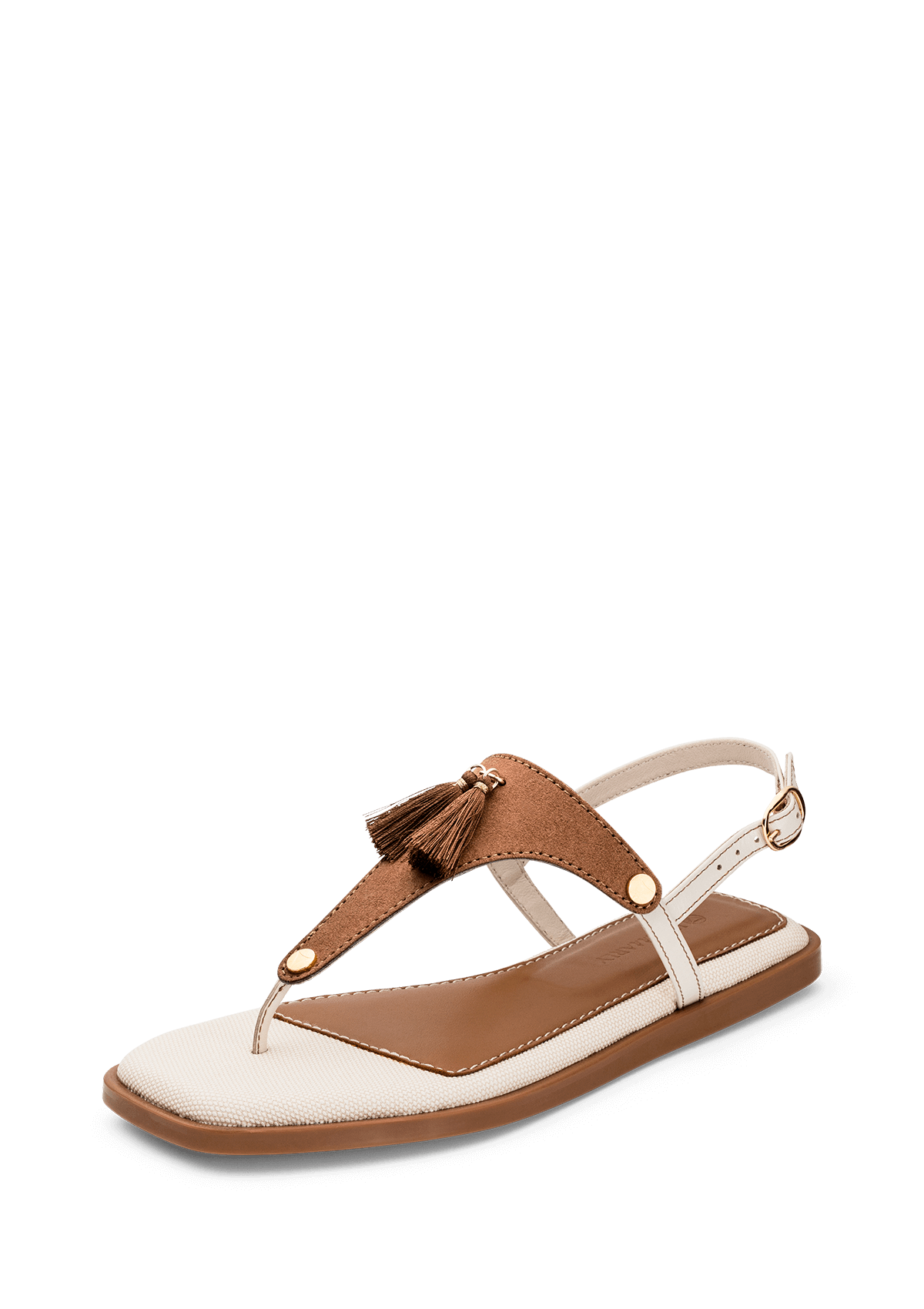 Pom de Paris - Chic Canvas Crema-Cognac