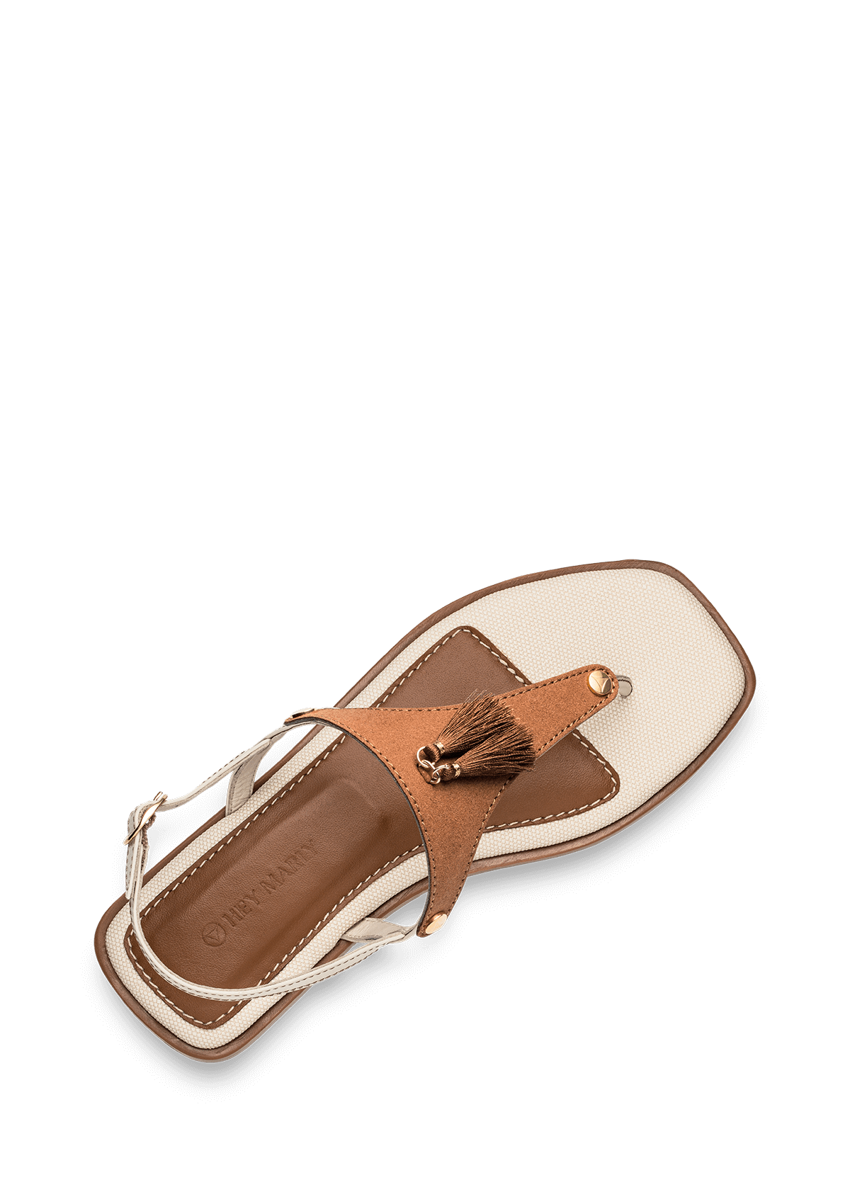 Pom de Paris - Chic Canvas Crema-Cognac