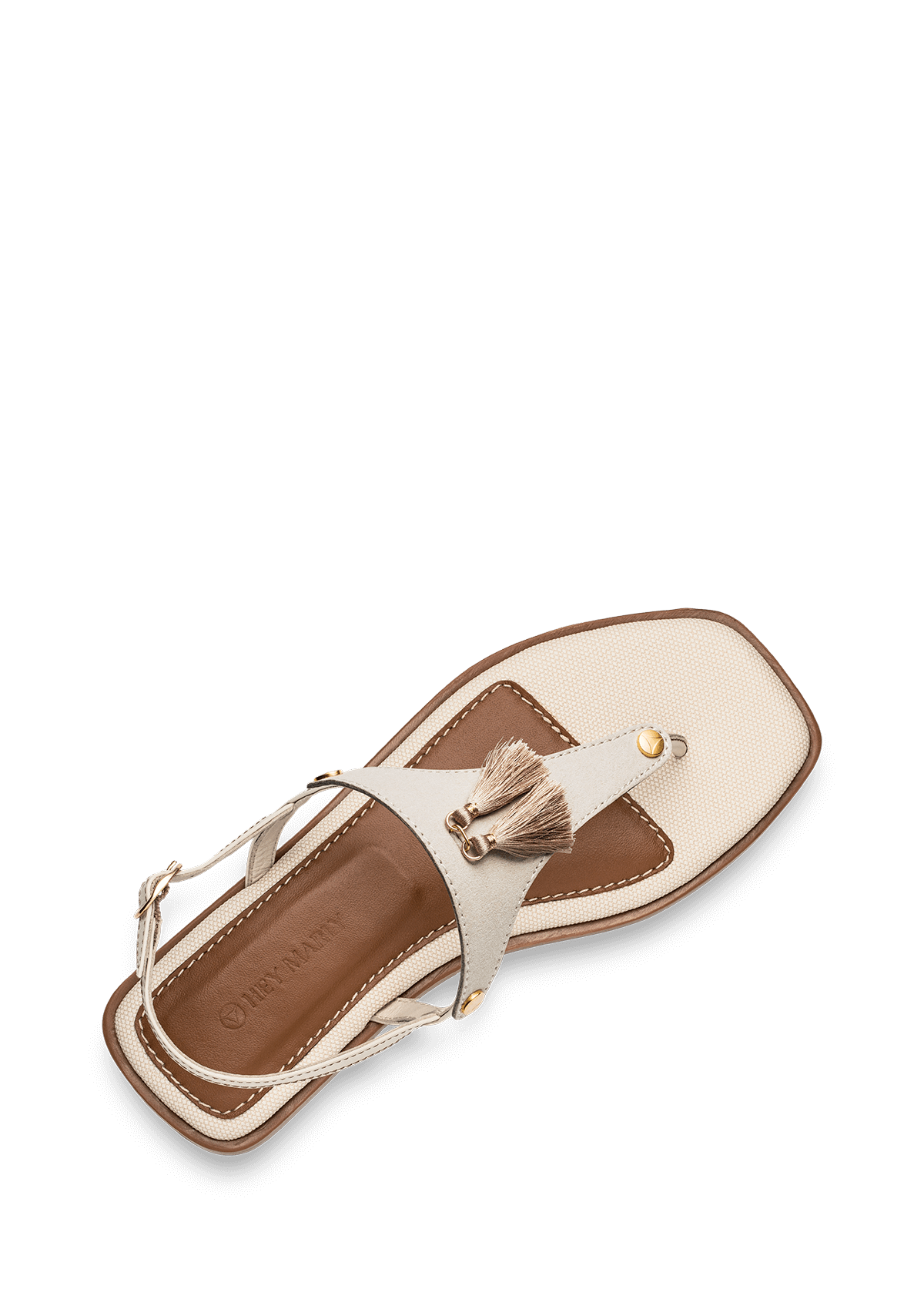 Pom de Paris - Chic Canvas Crema-Cognac