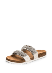 Braided Glitter - Casual Cork Crema