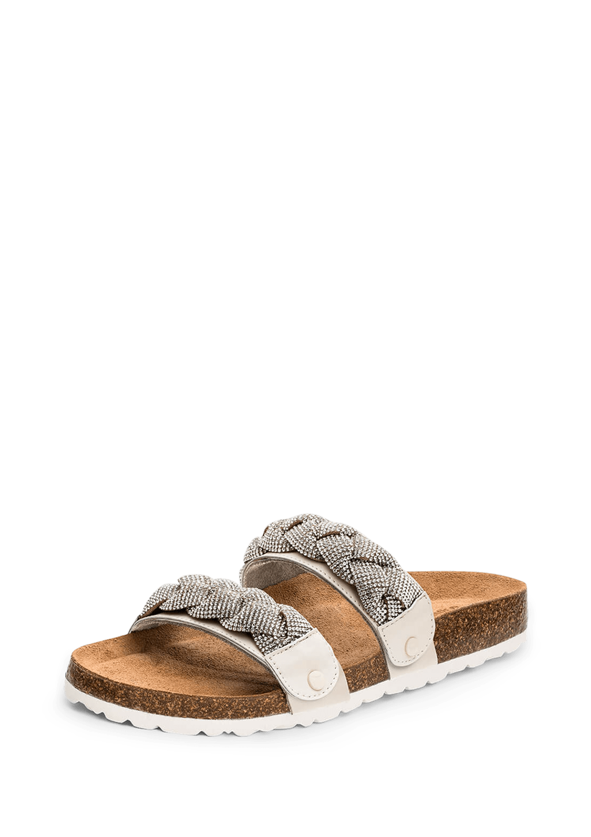 Braided Glitter - Crema