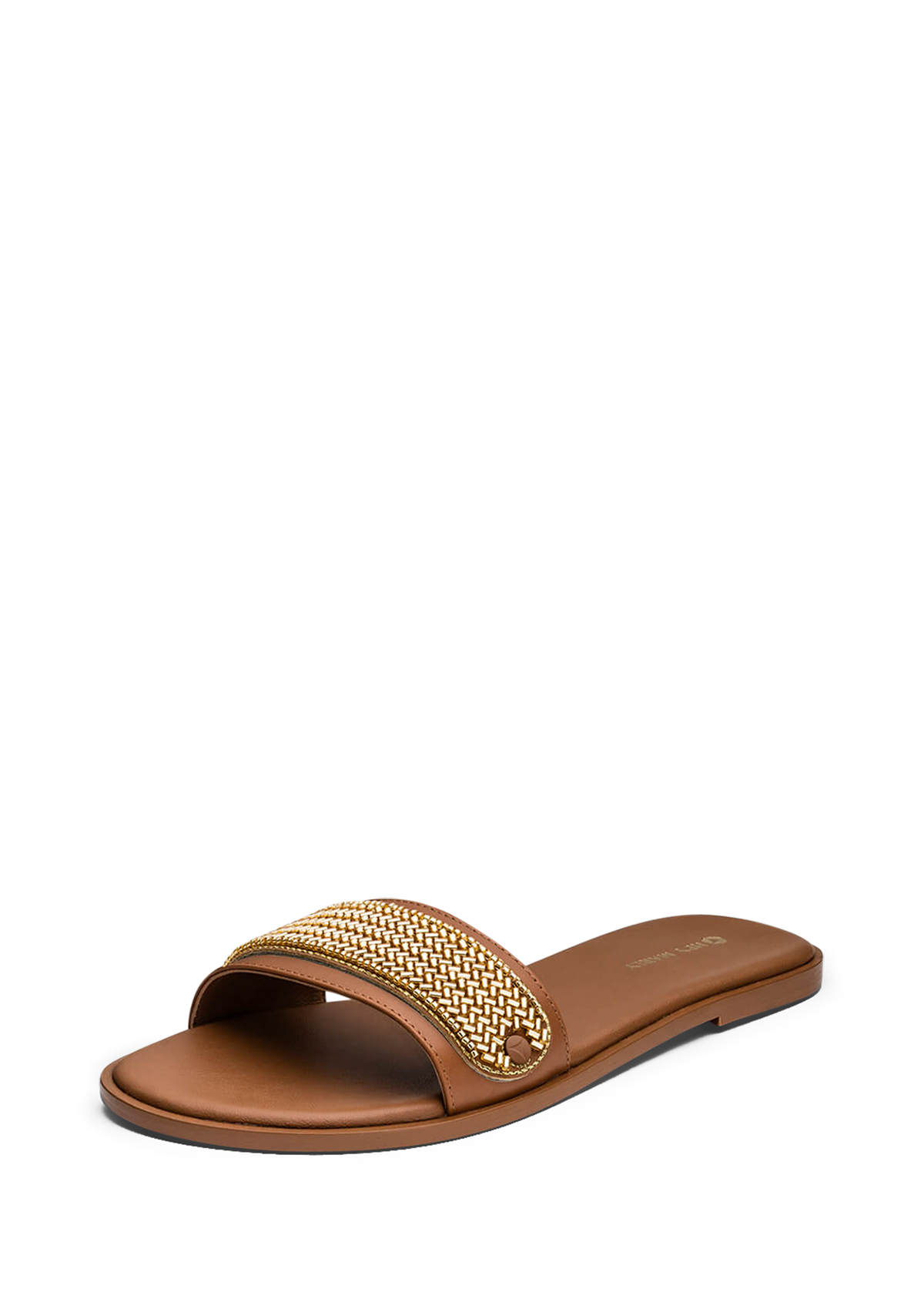 Metallic Beads - Cognac