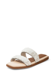 Shiny Plate - Chic Canvas Crema-Cognac