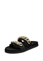 Gold Chain - Casual Clean Black
