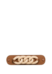 Raffia Chain - Cognac