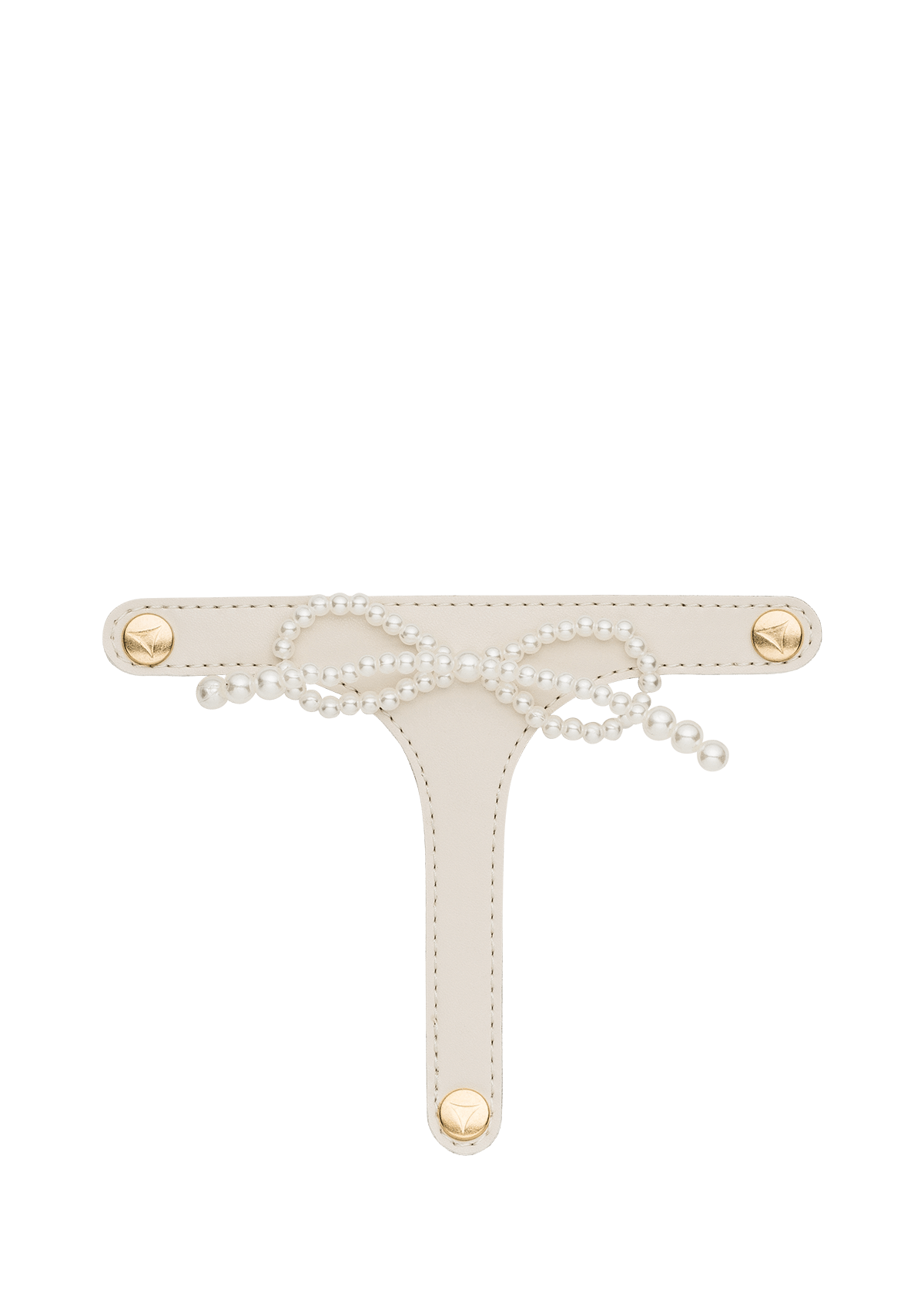 Pearl Bow - Crema