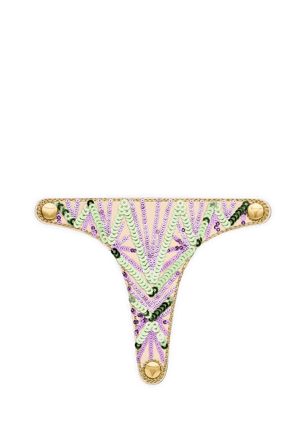 Frontalansicht auf neutralem Hintergrund des Produktes Summer Glam in der Farbe Desert Sage