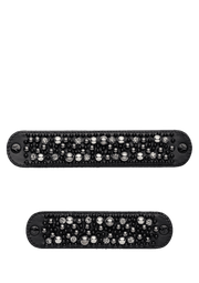 Frontalansicht auf neutralem Hintergrund des Produktes Precious Pearl in der Farbe Black