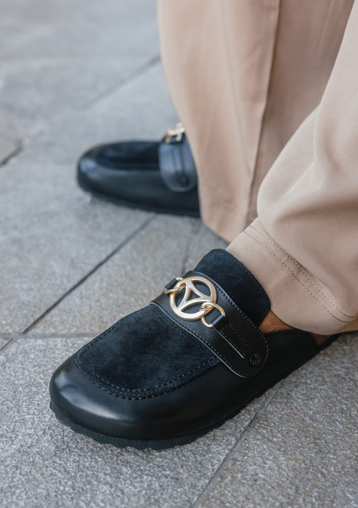 Golden Icon - Cloafer Black