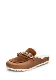 Gold Chain - Cloafer Fur Cognac