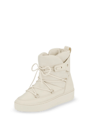 Cozy Lace Up - Crema