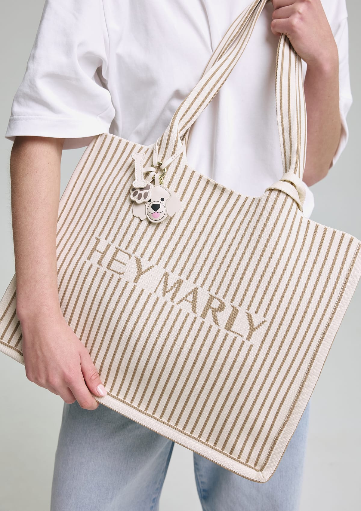 Casual Signature Bag - Crema-Sand