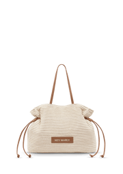 Cool Companion Straw L - Crema-Cognac