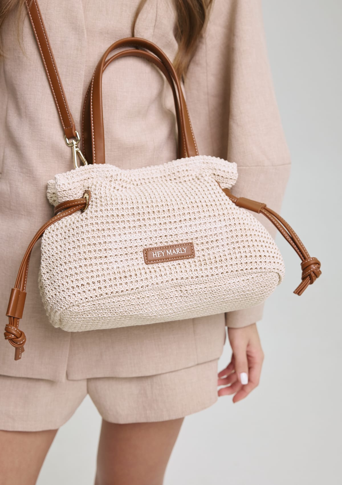 Cool Companion Straw S - Crema-Cognac