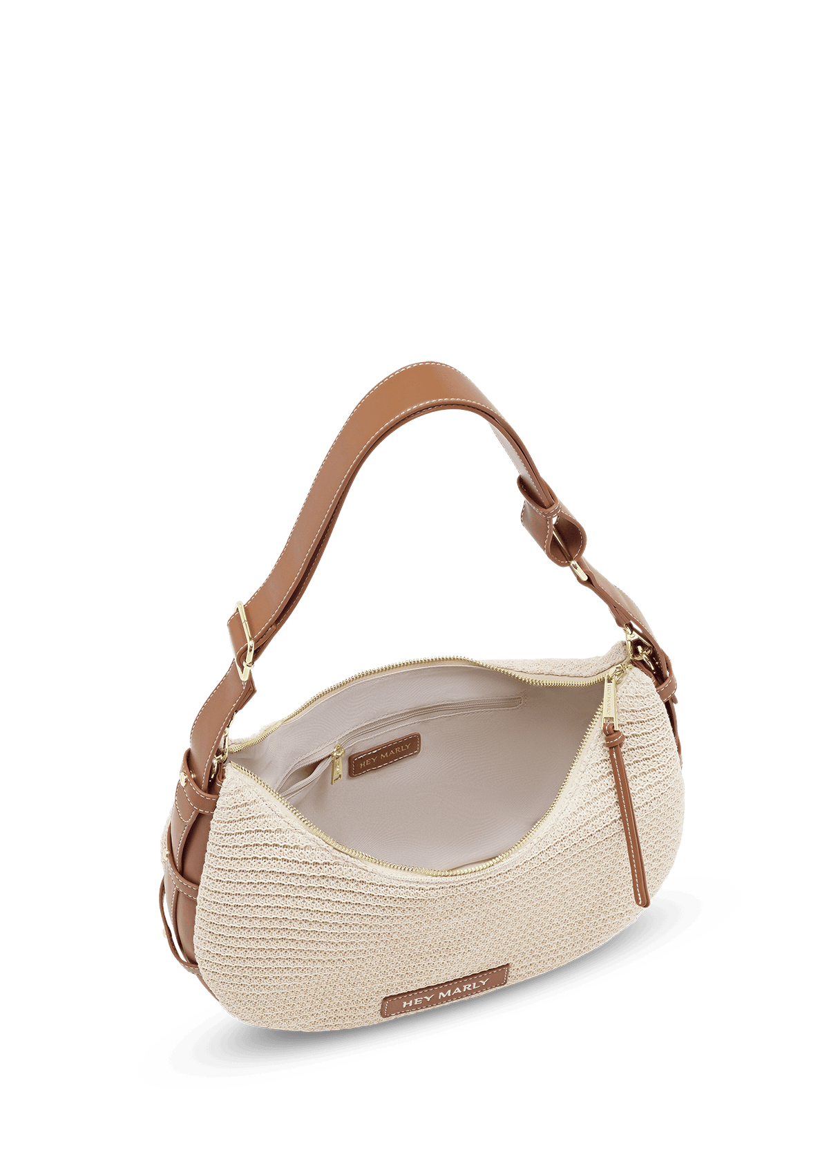 Lifetime Sister Straw M - Crema-Cognac