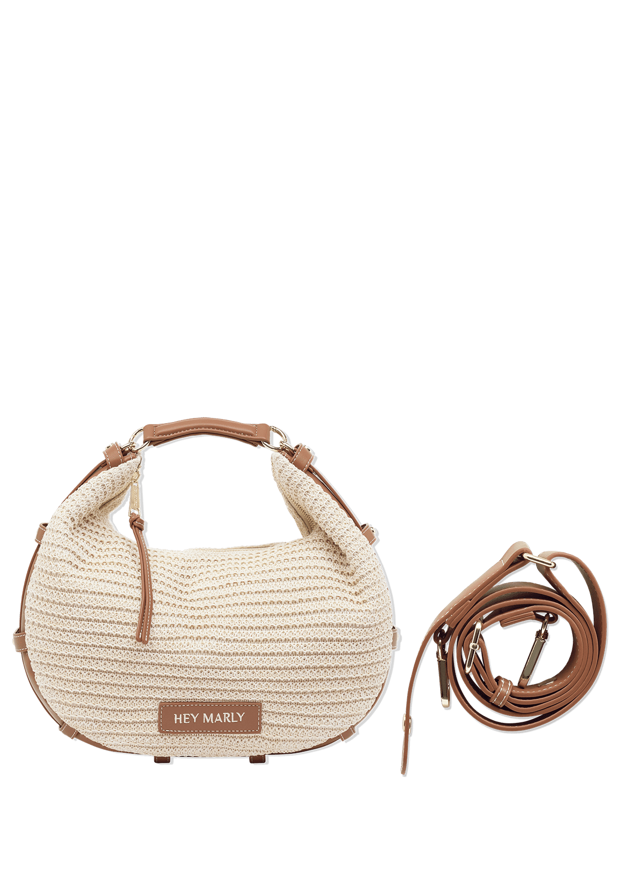 Lifetime Sister Straw M - Crema-Cognac