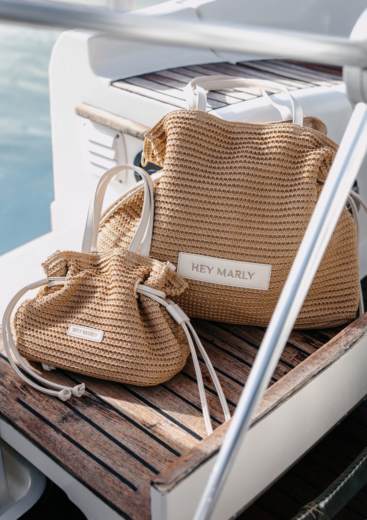 Cool Companion Straw L - Sand-Crema
