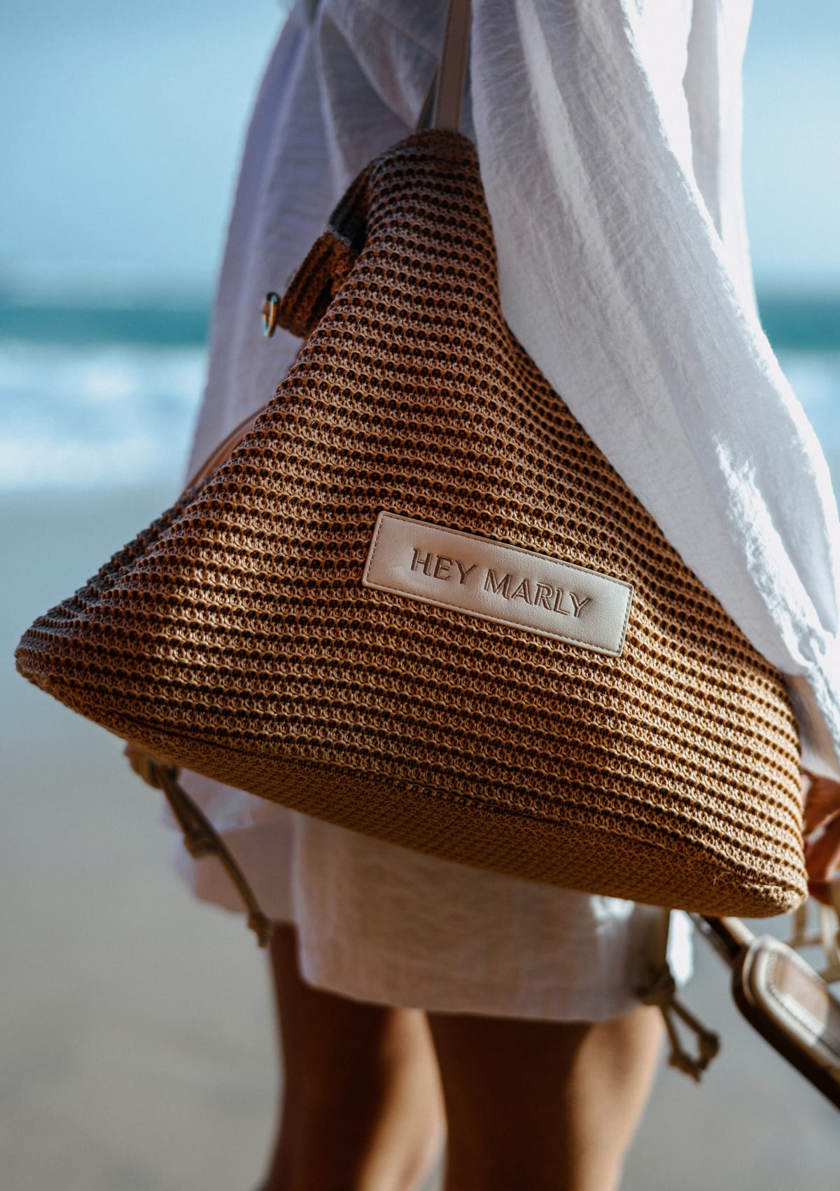 Cool Companion Straw L - Sand-Crema