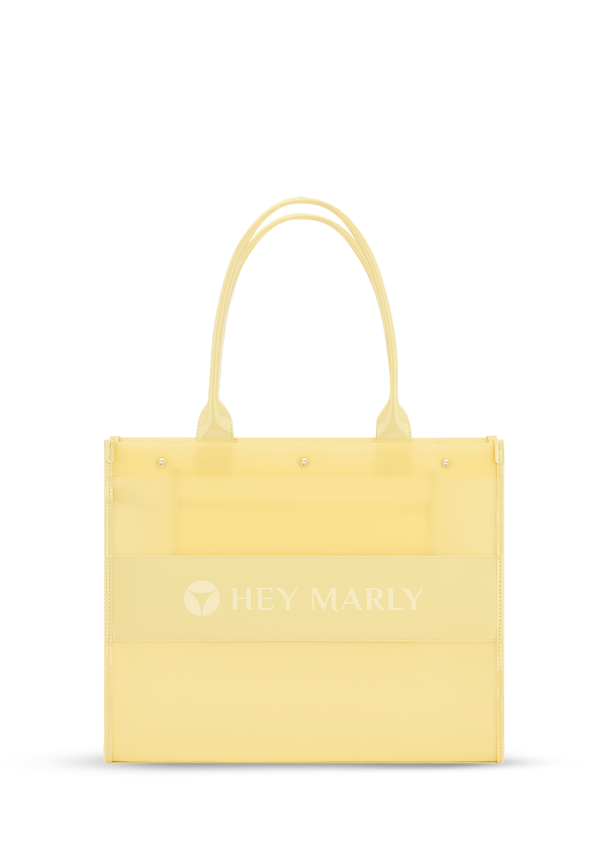 Transparent Signature Bag - Yellow Light