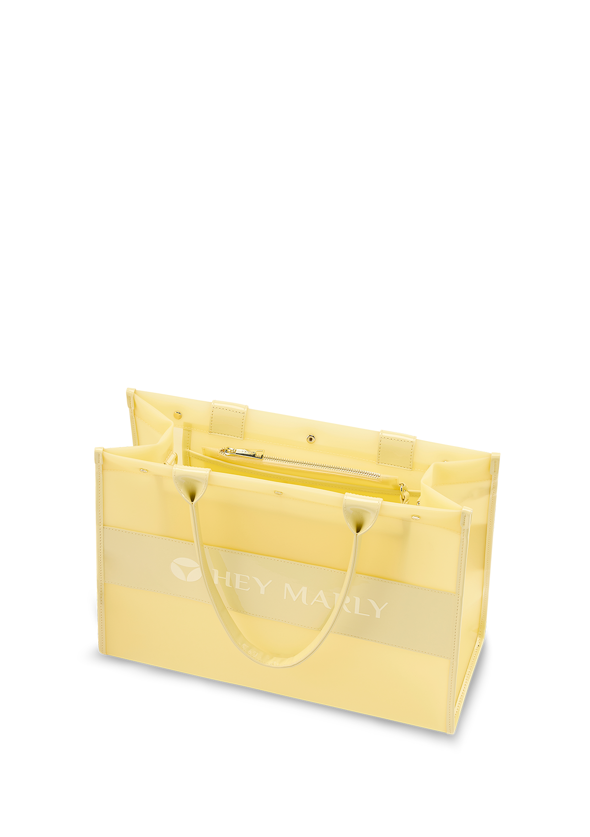 Transparent Signature Bag - Yellow Light