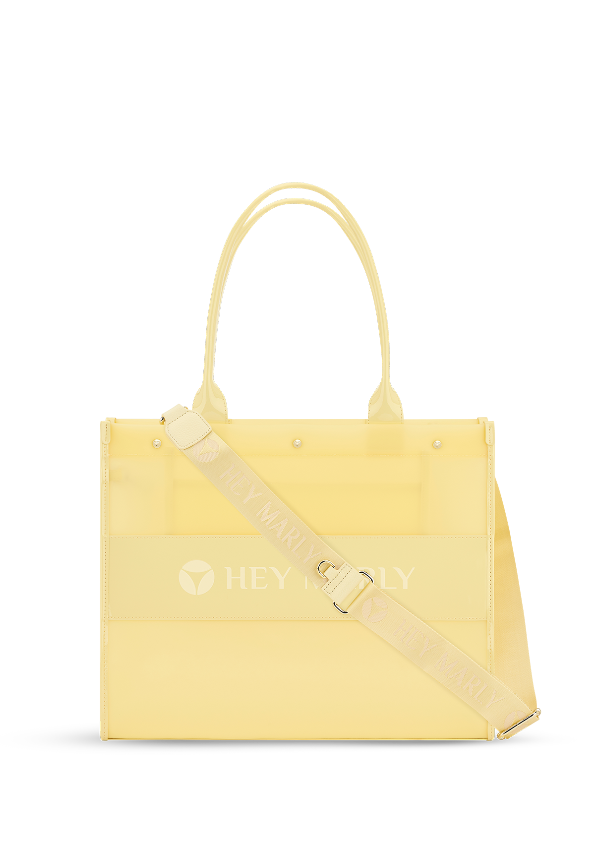 Transparent Signature Bag - Yellow Light
