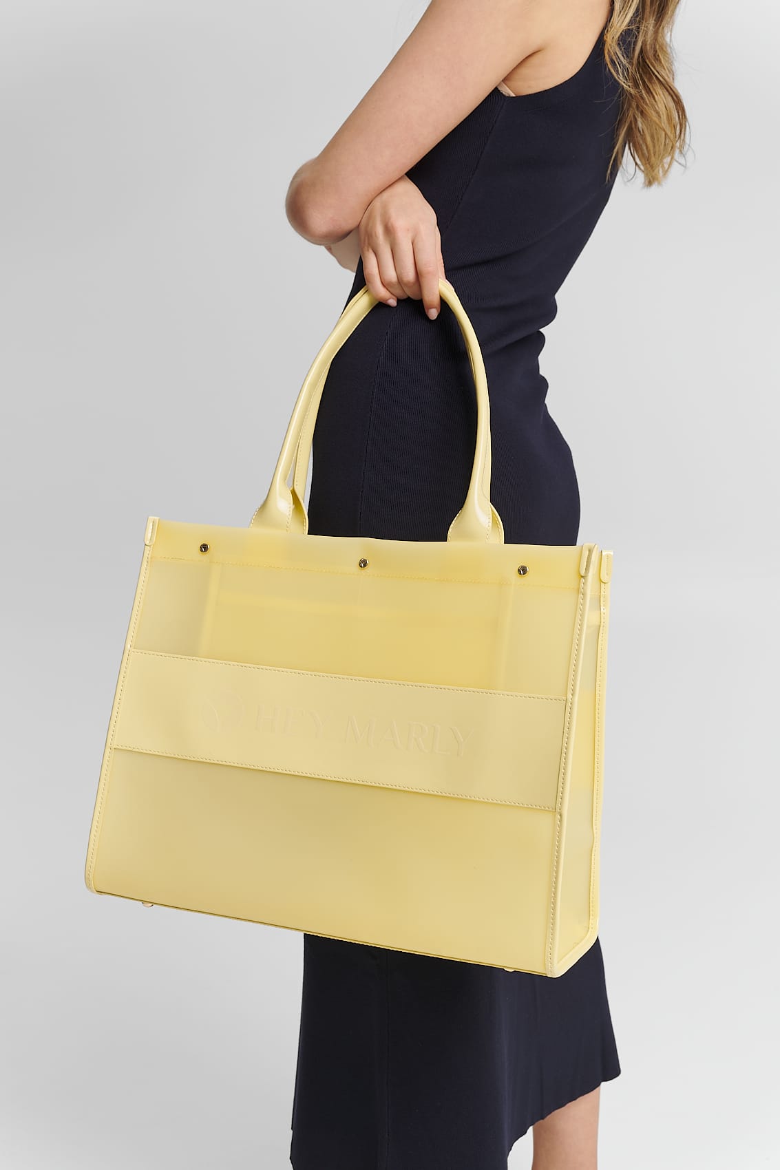 Transparent Signature Bag - Yellow Light