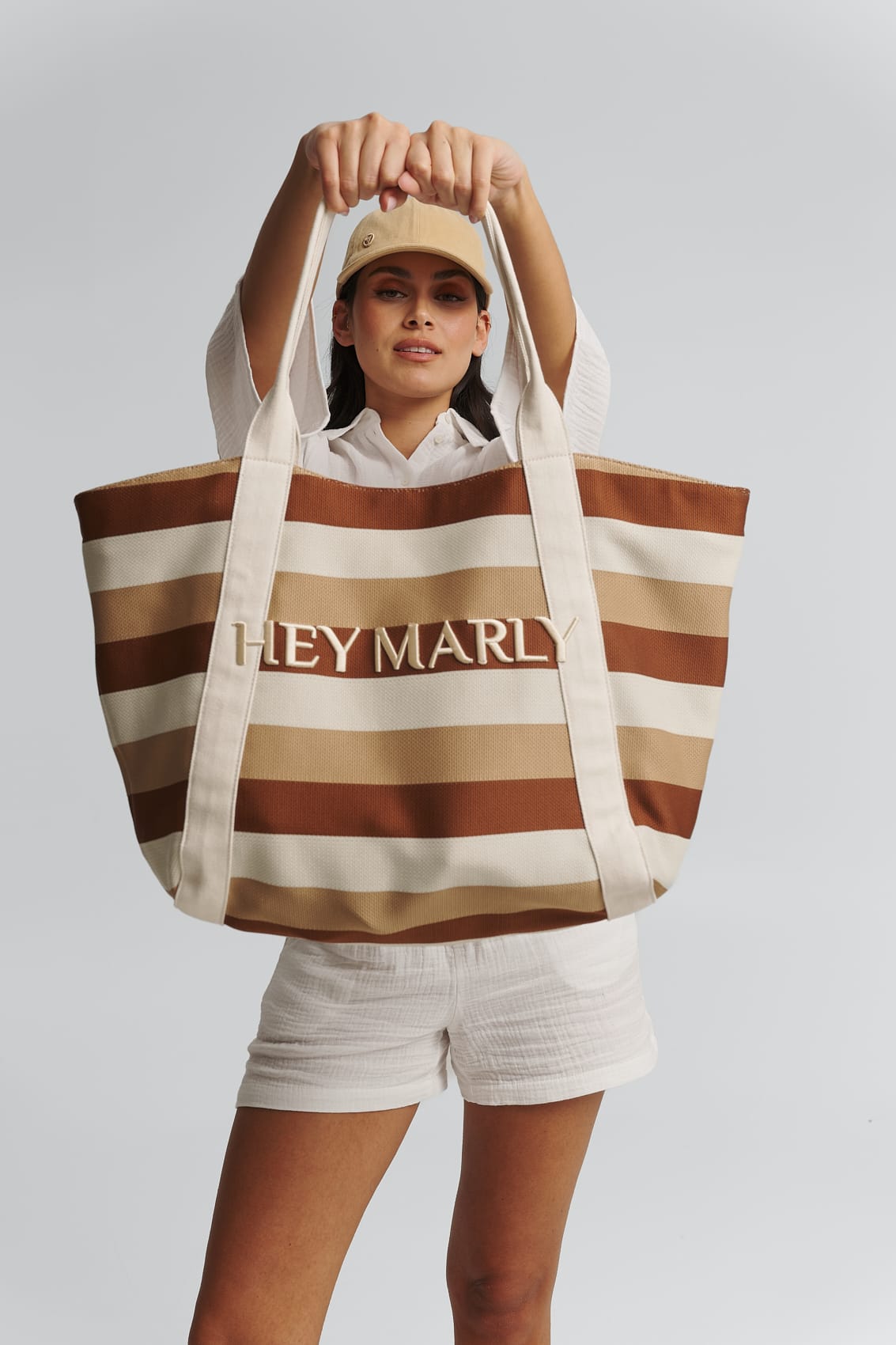 Summer Wonder L - Crema-Sand-Cognac