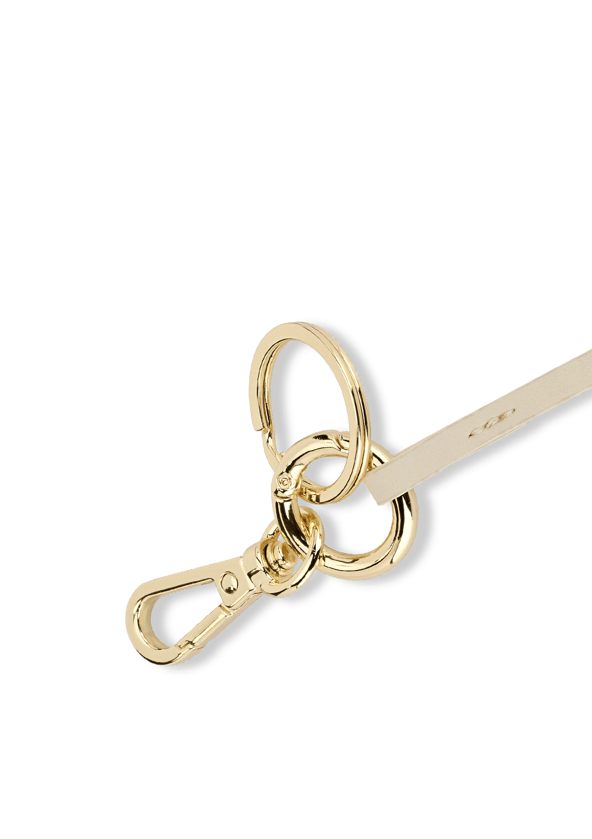 Heart & Pearls Charm - Crema