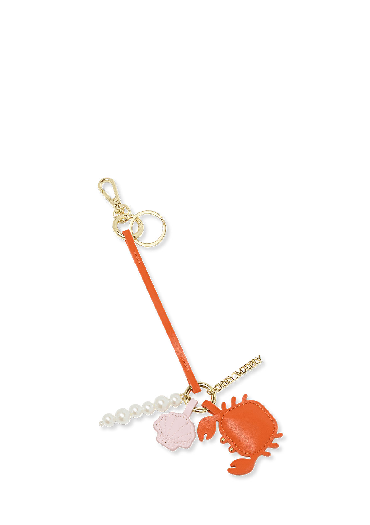 Crab Charm - Orange´