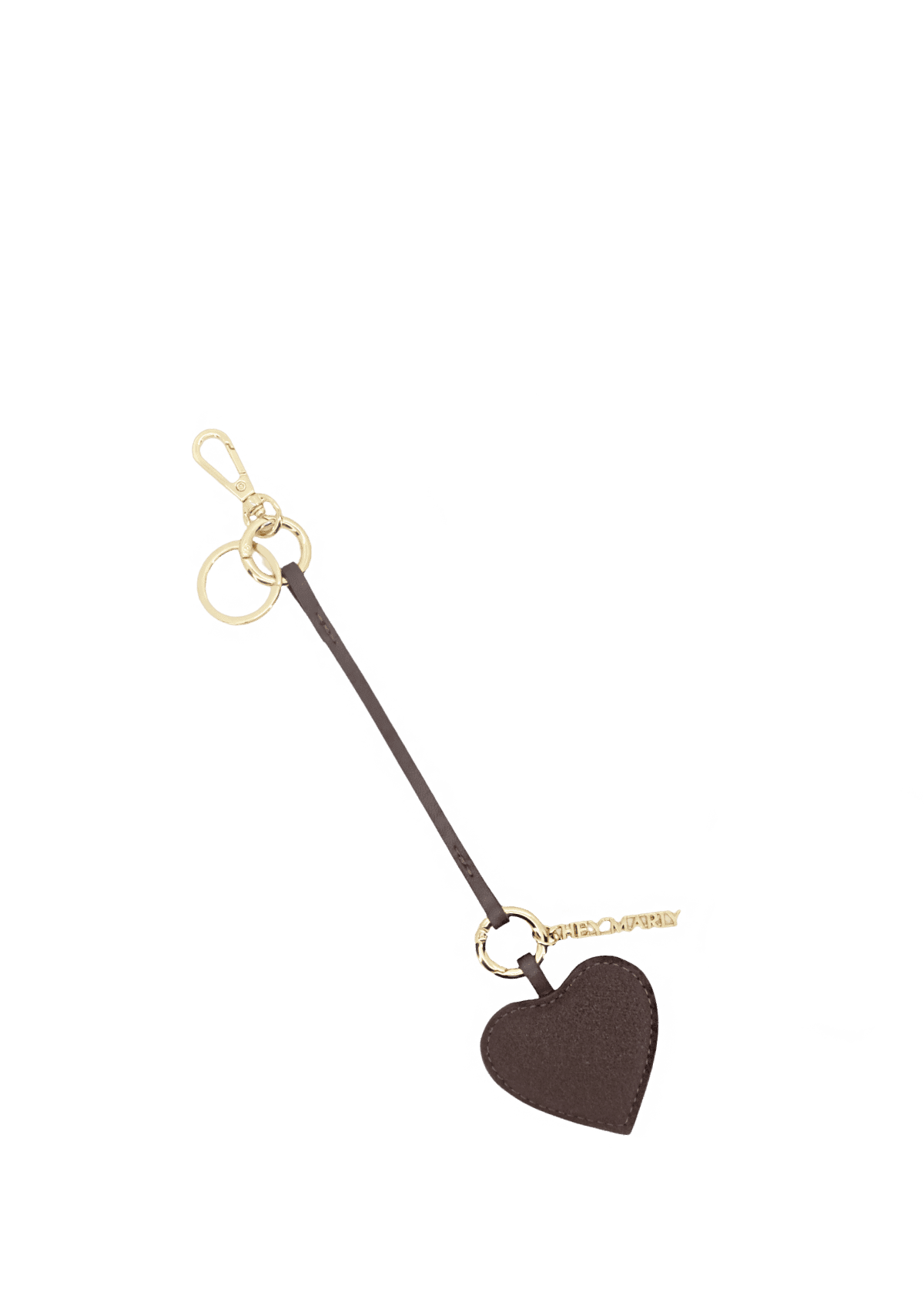 Heart Charm - Coffee