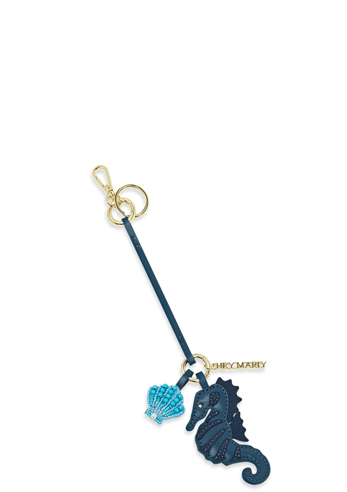 Seahorse Charm - Teal