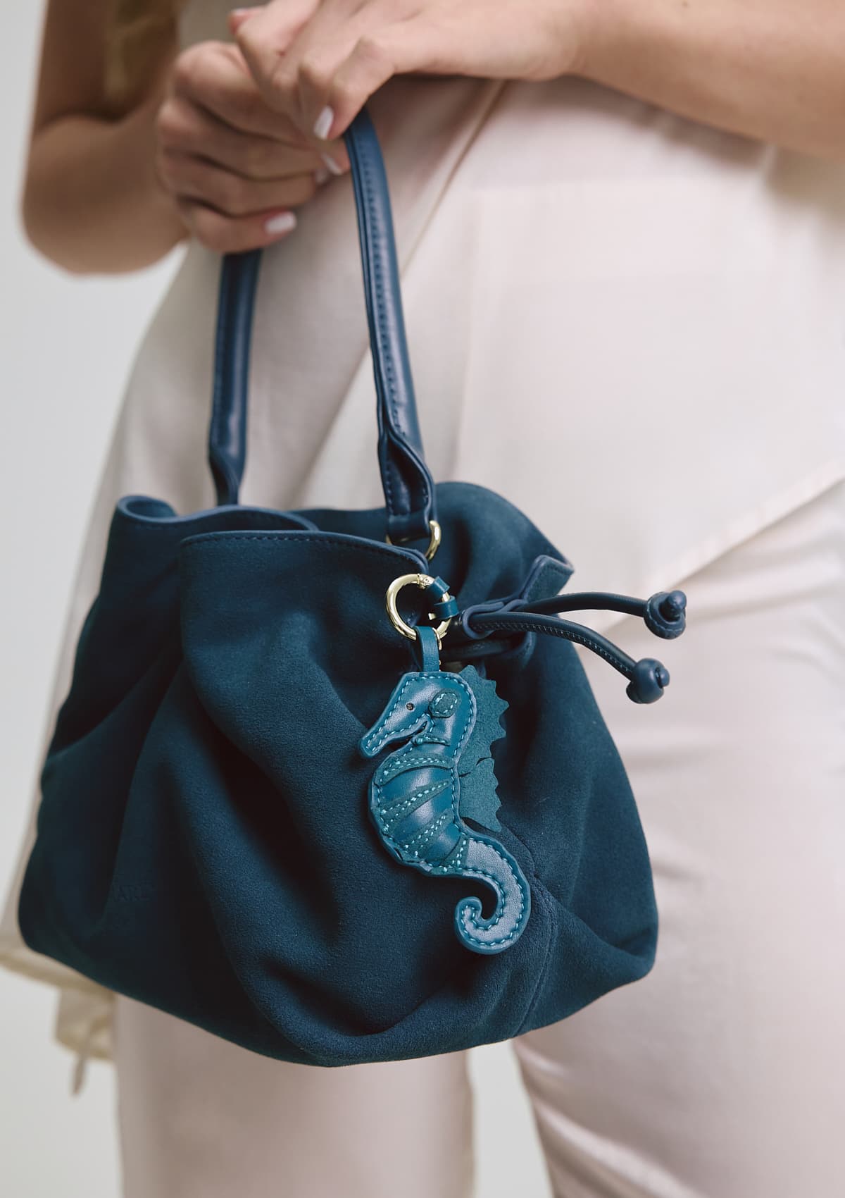 Seahorse Charm - Teal