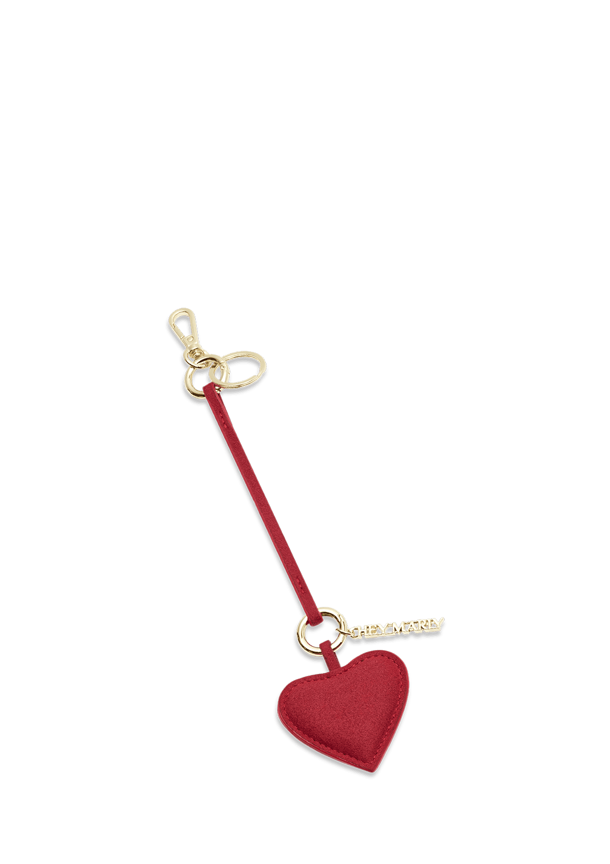 Heart Charm - Red