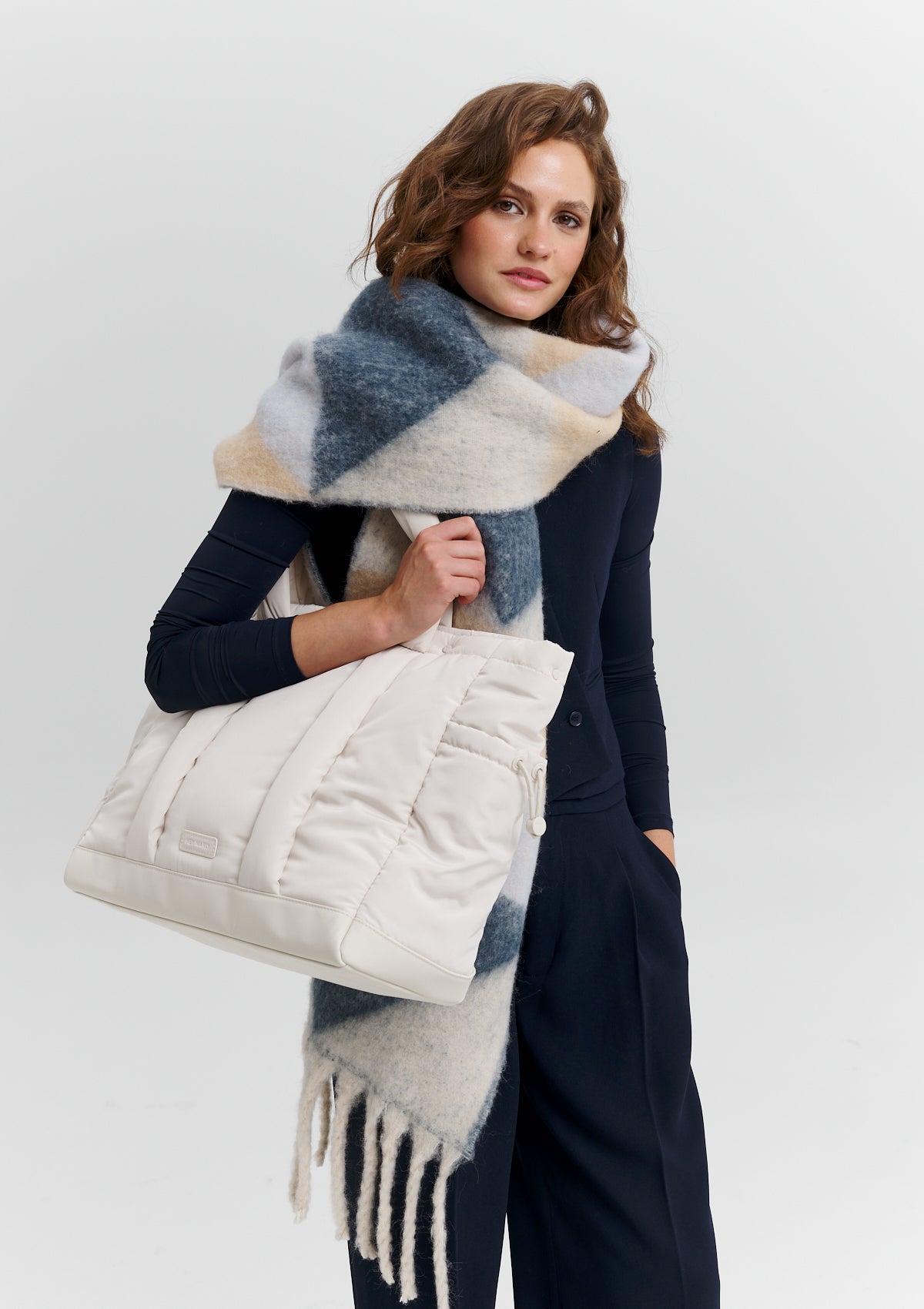 Cozy Scarf - Blue