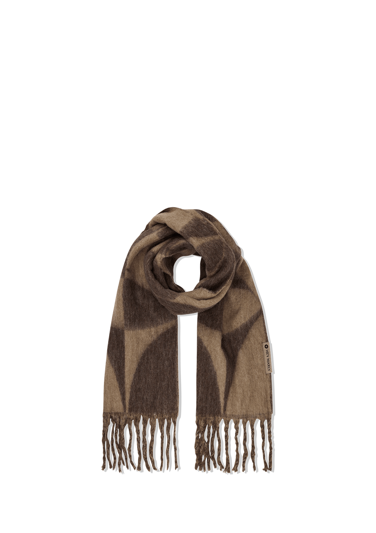 Iconic Scarf - Mocha-Coffee